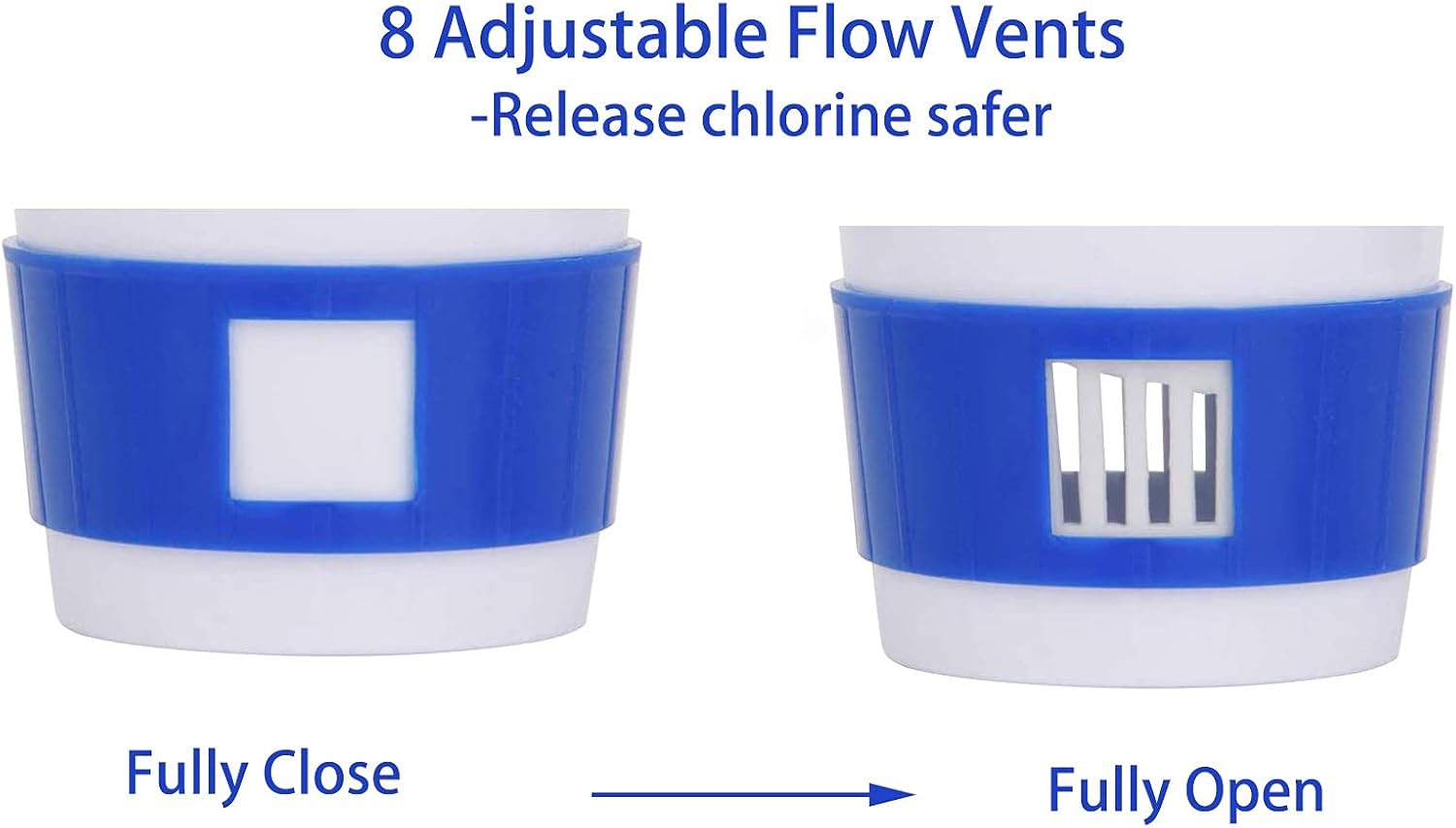 Mini Floating Pool Chlorine Dispenser,Chlorine/Bromine Tablet Floater for Spa,Hot Tub &,Fountain,Inflatable & Above-Ground Pools