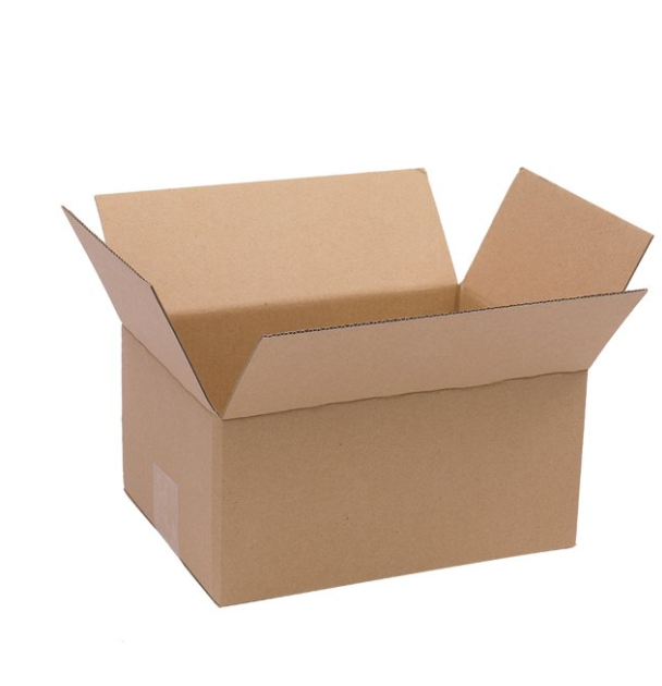 100 Pack - 8x6x4 Inch Corrugated Cardboard Boxes (20x15x10cm) for Shipping & Storage - Yellow