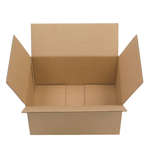 100 Pack - 8x6x4 Inch Corrugated Cardboard Boxes (20x15x10cm) for Shipping & Storage - Yellow