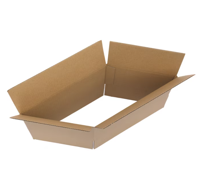 100 Pack - 8x6x4 Inch Corrugated Cardboard Boxes (20x15x10cm) for Shipping & Storage - Yellow