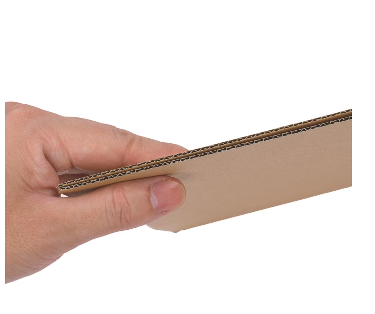 100 Pack - 8x6x4 Inch Corrugated Cardboard Boxes (20x15x10cm) for Shipping & Storage - Yellow