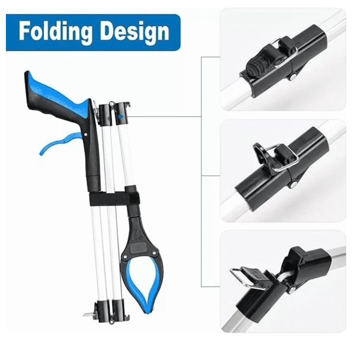 2Pack 43inch Grabber reach tool,claw grabber reach tool,grab tool to reach thing,Grabber reaching tool hand reacher grabber trash pick up claw for elderly