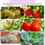Full Spectrum LED Grow Light for Indoor Plants,full-spectrum supplemental lights, 5 Dimming Levels, 3/9/12H Auto On Off Timing Clip Plant Lamp
