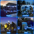 landscape lighting,Flame solar light,Flicker Solar light 4 pack Waterproof Solar Pathway Lights for Garden Lawn Patio Yard Outdoor