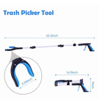 2Pack 43inch Grabber reach tool,claw grabber reach tool,grab tool to reach thing,Grabber reaching tool hand reacher grabber trash pick up claw for elderly